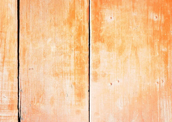 Pared de madera pintada antigua - textura o fondo —  Fotos de Stock