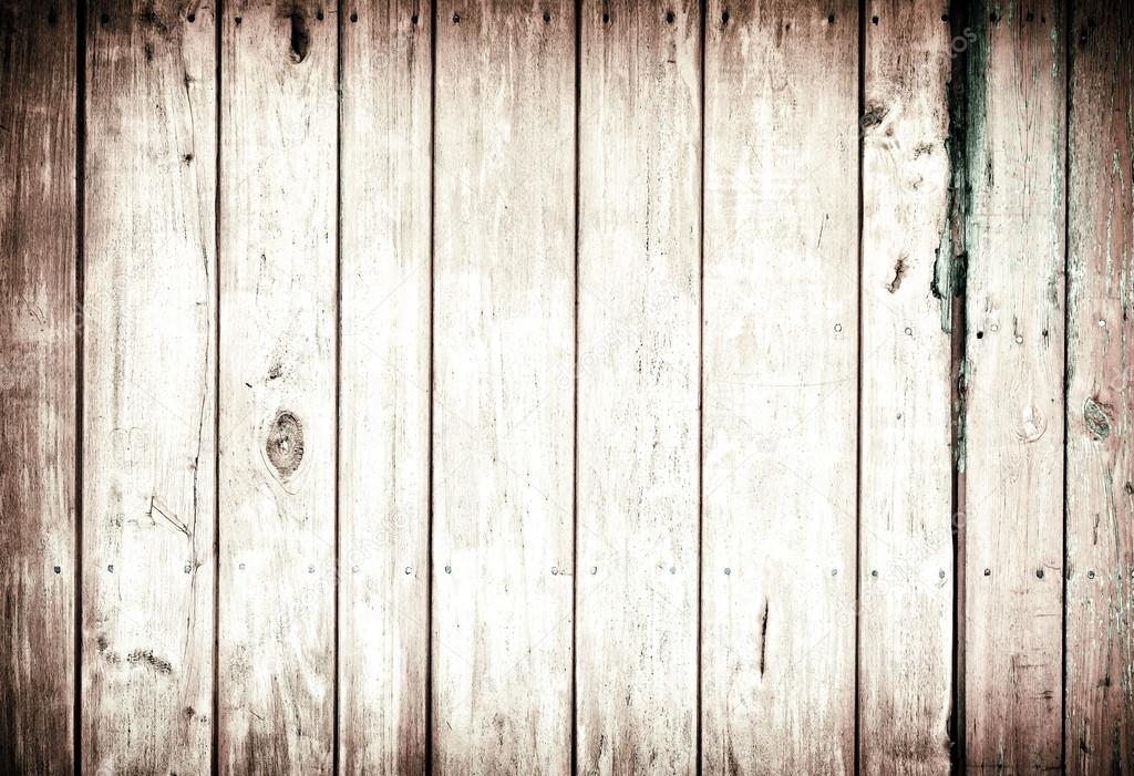 Old painted wood wall - texture or background