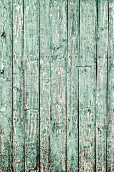 Old painted wood wall - texture or background