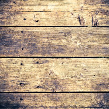 Eski boyanmış ahşap duvar - doku veya arkaplan