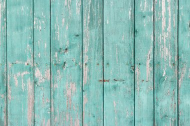 Eski boyanmış ahşap duvar - doku veya arkaplan
