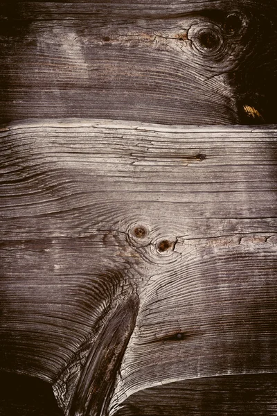 La vecchia struttura in legno con motivi naturali — Foto Stock