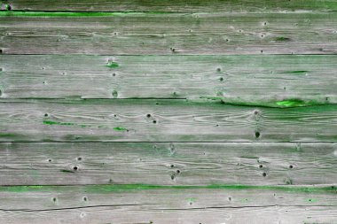 Eski boyanmış ahşap duvar - doku veya arkaplan