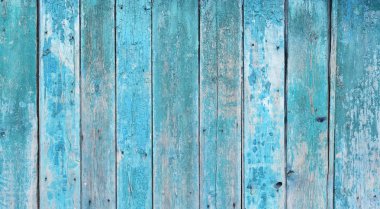 Eski boyanmış ahşap duvar - doku veya arkaplan