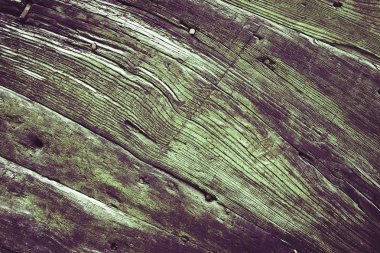 Eski boyanmış ahşap duvar - doku veya arkaplan