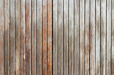 Eski boyanmış ahşap duvar - doku veya arkaplan