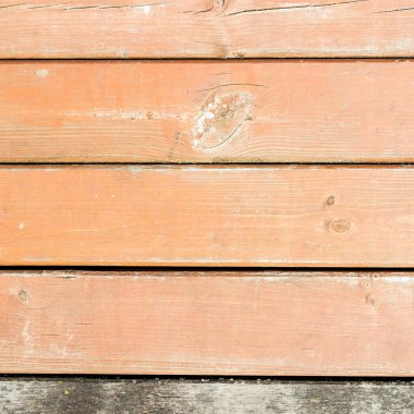 Eski boyanmış ahşap duvar - doku veya arkaplan