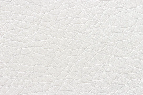 Syntetiska vitt läder textur eller bakgrund — Stockfoto