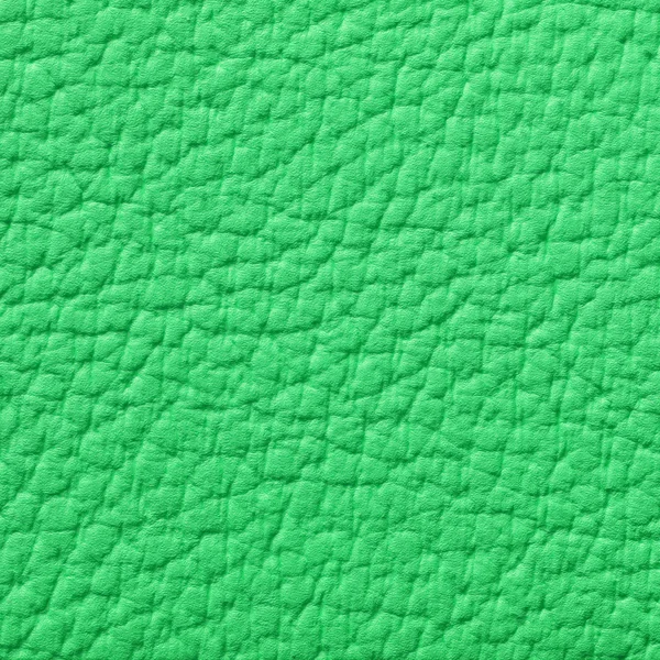 Textura o fondo de cuero verde —  Fotos de Stock
