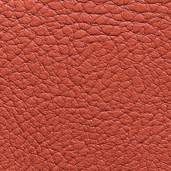 Red leather texture or background — Stock Photo, Image