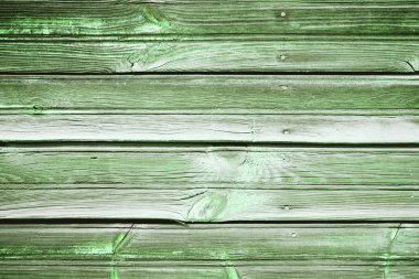 Eski boyanmış ahşap duvar - doku veya arkaplan