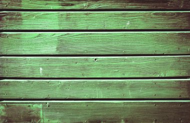 Eski boyanmış ahşap duvar - doku veya arkaplan