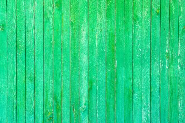 Eski boyanmış ahşap duvar - doku veya arkaplan