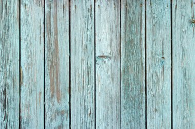 Eski boyanmış ahşap duvar - doku veya arkaplan