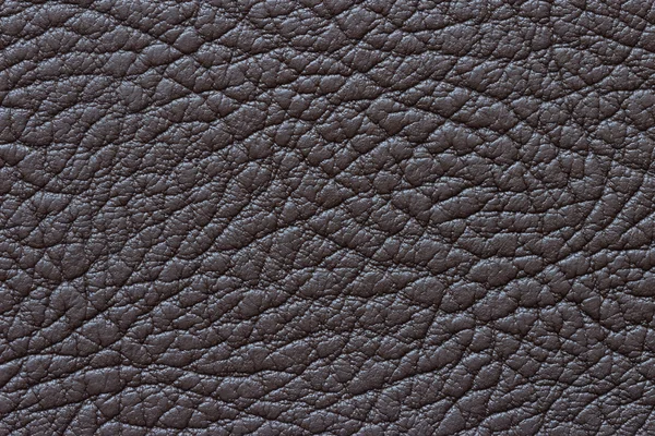 Black leather texture or background — Stock Photo, Image