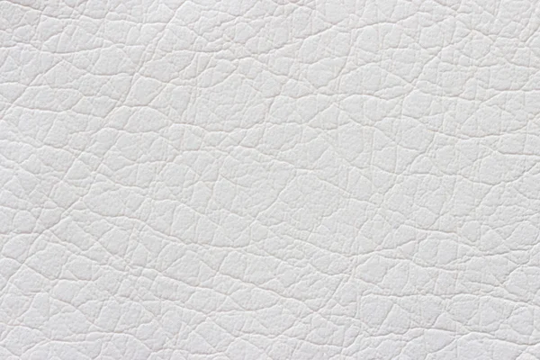 Textura o fondo sintético de cuero blanco — Foto de Stock