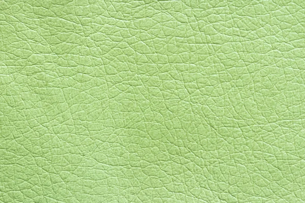 Synthetic green leather texture or background — Stock Photo, Image