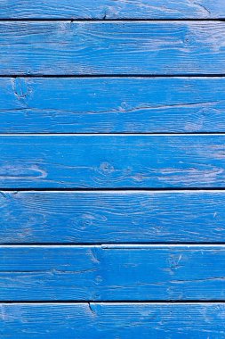 Eski boyanmış ahşap duvar - doku veya arkaplan