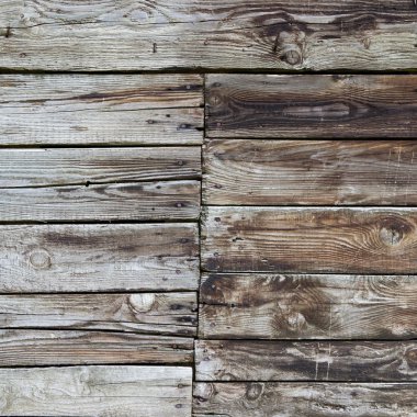 Doğal desenli eski ahşap doku.