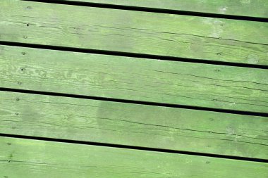 Eski boyanmış ahşap duvar - doku veya arkaplan