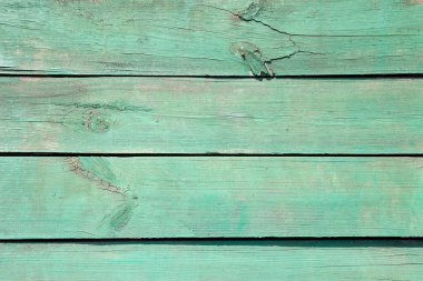 Eski boyanmış ahşap duvar - doku veya arkaplan