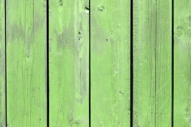 Eski boyanmış ahşap duvar - doku veya arkaplan