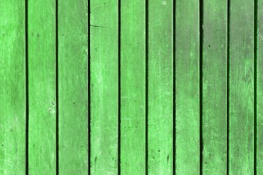 Eski boyanmış ahşap duvar - doku veya arkaplan