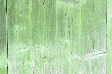 Eski boyanmış ahşap duvar - doku veya arkaplan