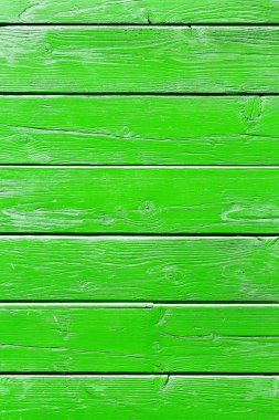 Eski boyanmış ahşap duvar - doku veya arkaplan