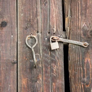 Doğal desenli eski ahşap doku.