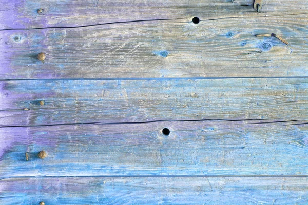 La vecchia texture di legno blu con motivi naturali — Foto Stock