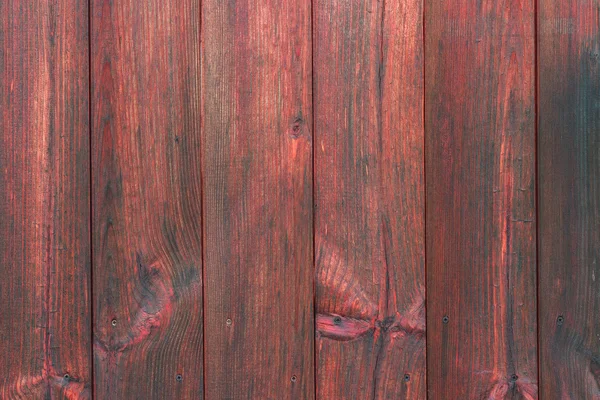 La vieja textura de madera roja con patrones naturales — Foto de Stock