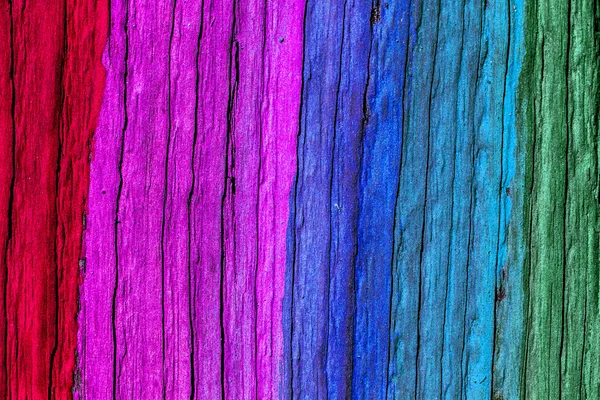 Barevné malované dřevěné stěny - textura nebo pozadí — Stock fotografie