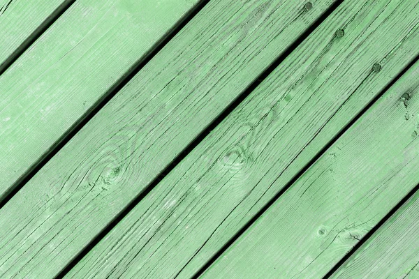 The old green wood texture with natural patterns — Stock Photo, Image