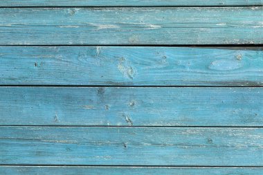 Doğal desenli eski mavi ahşap doku.