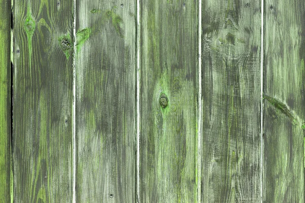 La vecchia texture di legno verde con motivi naturali — Foto Stock