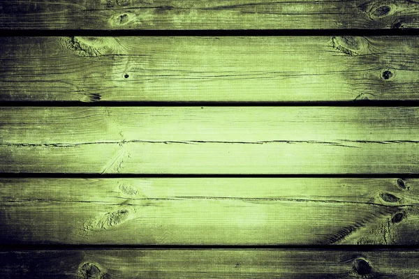 La texture de vieux bois vert avec des motifs naturels — Photo