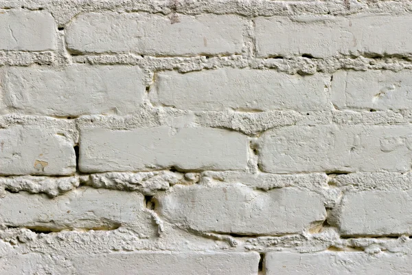 Textura de fondo de una vieja pared de ladrillo blanco —  Fotos de Stock