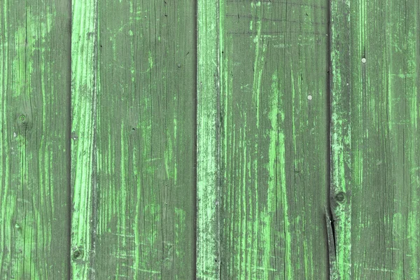 A velha textura de madeira verde com padrões naturais — Fotografia de Stock