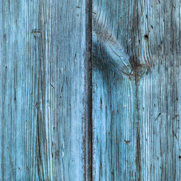Старая синяя текстура дерева с естественными узорами — стоковое фото