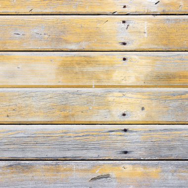 Eski boyanmış ahşap duvar - doku veya arkaplan