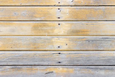 Eski boyanmış ahşap duvar - doku veya arkaplan