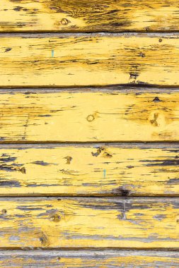 Eski boyanmış ahşap duvar - doku veya arkaplan