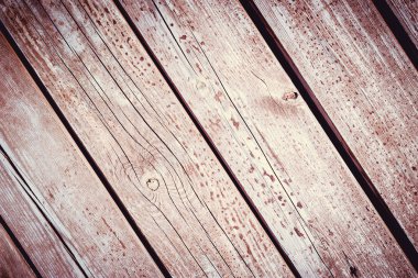 Eski boyanmış ahşap duvar - doku veya arkaplan