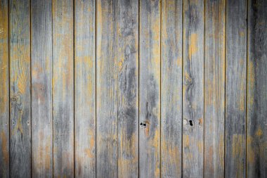 Eski boyanmış ahşap duvar - doku veya arkaplan