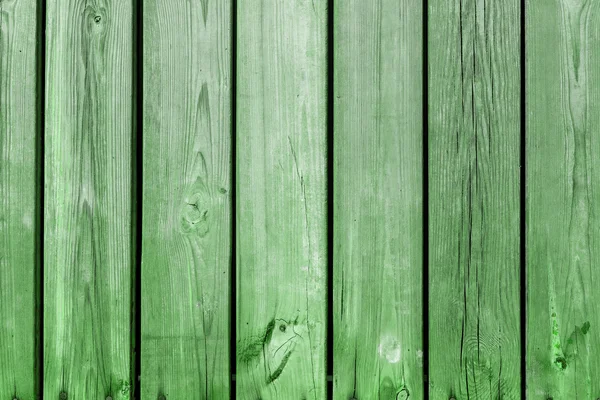 A velha textura de madeira verde com padrões naturais — Fotografia de Stock