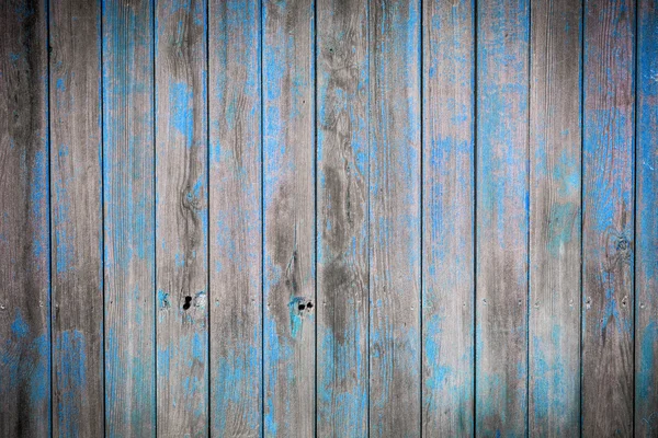 The old blue wood texture with natural patterns — Stock Photo, Image