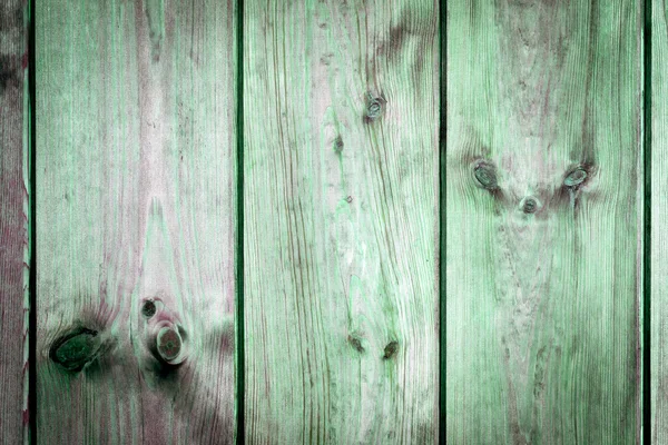 La vecchia texture di legno verde con motivi naturali — Foto Stock