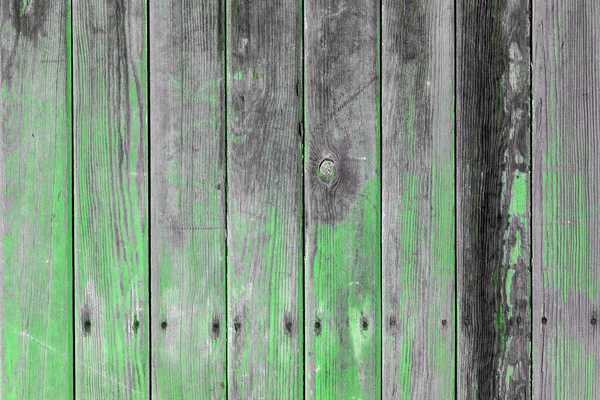 Старая зеленая текстура дерева с естественными узорами — стоковое фото