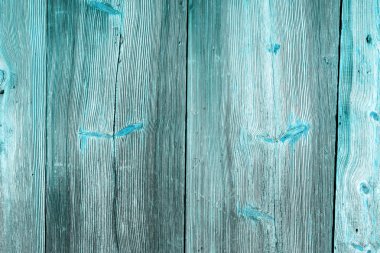 Doğal desenli eski mavi ahşap doku.